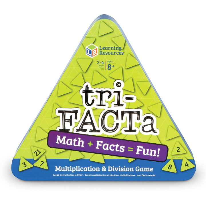 楽天市場 送料無料 トライファクタ かけ算 わり算ゲーム 楽天海外通販 Tri Facta Multiplication And Division Game Walmart 楽天市場店