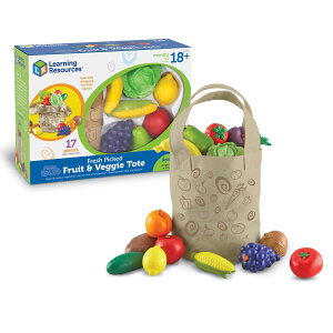 [RDY] [] Learning Resources New Sprouts Fresh Picked Fruit  Veggie - 17 Pieces, Boys and Girls Ages 2+.̐HƃZbg ӂ鉉̑䏊H c̉ [yVCOʔ] | Learning Resources New Sprouts Fr