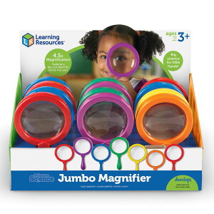 [RDY] [] Learning Resources W{[y JE^[gbv 12/Zbg fBXvC|bv 2775 [yVCOʔ] | Learning Resources Jumbo Magnifier Countertop 12/Set Display Pop 2775