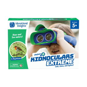 [] WITt@Jr.Kidnoculars Extreme, Look Listen  Explore STEM Science Toy for Boys  Girls, Educational Gift for Kids, Ages 5, 6, 7+ Year Old [yVCOʔ] | GeoSafari Jr. Kidnoculars Extreme, Look Listen