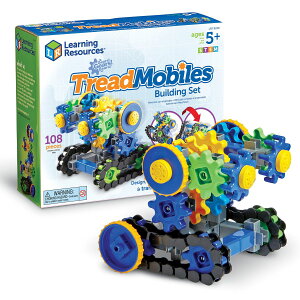 [] Learning Resources gbh[r LER 9240 rfBOZbg 108s[X [yVCOʔ] | Learning Resources Treadmobiles LER 9240 Building Set 108 Pieces