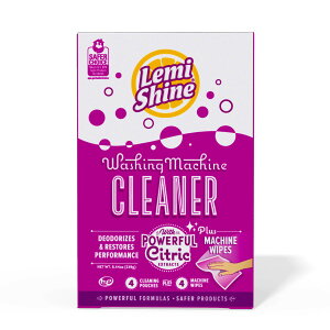 [RDY] [] Lemi Shine @pN[i[ ~ϕL 4 ct [yVCOʔ] | Lemi Shine Washing Machine Cleaner, Removes Build-up and Deodorizes, 4 ct.