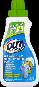 [RDY] [] OUT! ProWash ƒ   L 22 tʃIX [yVCOʔ] | OUT! ProWash Work Clothes, Uniforms, Activewear, Odor Eliminator Laundry Detergent, 22 Fluid Ounce