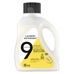 [RDY] [] 9 Elements t̐ ̍ 65 Oz [yVCOʔ] | 9 Elements Liquid Laundry Detergent, Lemon Scent, 65 Oz