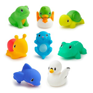 [RDY] [��������] Munchkin ���C�N�X�N���X�c �o�X�g�C 8�p�b�N [�y�V�C�O�ʔ�] | Munchkin Lake Squirts Bath Toy, 8 Pack
