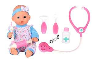 [RDY] [��������] Dream Collection 12�C���`�̂�������̃x�r�[�h�[�� ���f�B�J���Z�b�g �M�t�g�{�b�N�X���� [�y�V�C�O�ʔ�] | Dream Collection 12 Inch Toy Baby Doll with Medical Set in Gift Box