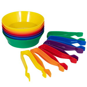[RDY] [] EdX Education d{EsZbg 12Zbg - 18m+ - 6F [yVCOʔ] | Edx Education Sorting Bowls  Tweezers - Set of 12 - 18m+ - 6 Colors