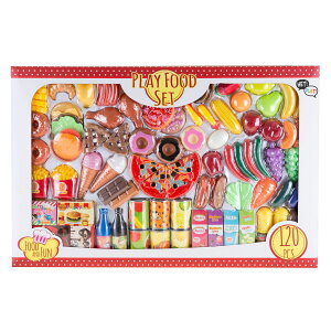 [RDY] [] Hey! Play! ܂܂ƐHiZbgANHiAlߐHiAʋlHi [yVCOʔ] | Hey! Play! Pretend Play Assorted Food Set, Fresh, Boxed and Canned Food