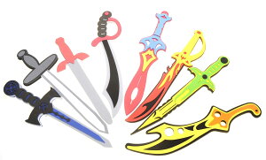 [RDY] [] Giddyup! Buck's VуZbg nEBߑi8_Zbgj [yVCOʔ] | Giddyup! Buck's Swords Play Set Halloween Costume Accessories, (8 Pieces)