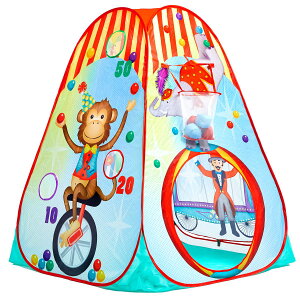 [��������] Fun2Give �|�b�v�E�C�b�g�E�A�b�v �T�[�J�X �v���C�e���g [�y�V�C�O�ʔ�] | Fun2Give Pop-it-Up Circus Activity Play Tent