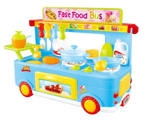 [RDY] [] t@[Xgt[hoX Lb` vCZbg 29pcs PS8807  [yVCOʔ] | Fast Food Bus Kitchen Play Set 29pcs PS8807 Toy