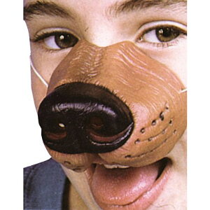 [] ̕@ St lANZT[ Halloween nEB RX`[ RXv ߑ  [yVCOʔ] | Dog Nose with Elastic Adult Accessory