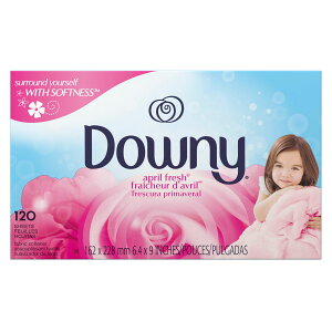 [RDY] [] Downy GCvtbV_ܓhC[V[g 120 [yVCOʔ] | Downy April Fresh Fabric Softener Dryer Sheets, 120 Count
