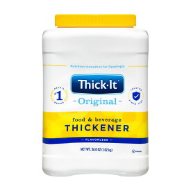 [送料無料] Thick-It 嚥下障害用増粘剤、無味、36オンスキャニスター、1個入り [楽天海外通販] | Thick-It Food &amp; Beverage Thickener for Dysphagia, Unflavored, 36 oz Canister, 1 Ct