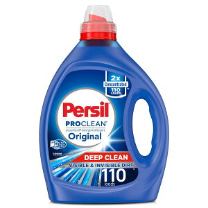 [] Persil t̐܁AIWi̍AiHEjA[ꏜA2{ZkA110 [yVCOʔ] | Persil Laundry Detergent Liquid, Original Scent, High Efficiency (HE), Deep Stain Removal,