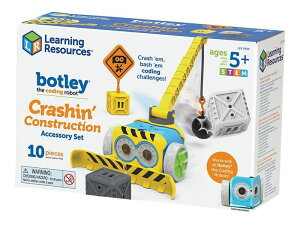 [RDY] [��������] Learning Resources Botley Crashin' Construction Challenge - 10 Piece Accessory Set, Ages 5+ Kids Coding, Construction Set, STEM Toy [�y�V�C�O�ʔ�] | Learning Resources Botley Crashin' Construction Challenge - 10 Piece Accessory