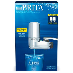 [RDY] [��������] Brita �������p�򐅊�i�t�B���^�[�����������m�点�@�\�t�� [�y�V�C�O�ʔ�] | Brita Tap Water Faucet Filtration System with Filter Change Reminder