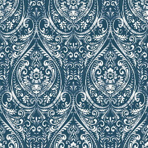 [RDY] [��������] Nuwallpaper �{�w�~�A�� �_�}�X�N �C���f�B�S �s�[�����X�e�B�b�N�ǎ� [�y�V�C�O�ʔ�] | Nuwallpaper Bohemian Damask Indigo Peel  Stick Wallpaper