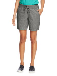 [RDY] [] Hanes |Pbgƃh[XgOEGXgtfB[XRbgV[gpc [yVCOʔ] | Hanes Womens Cotton Short with Pockets and Drawstring Waist