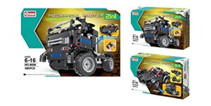 [RDY] [��������] ���J�j�J���}�X�^�[ R/C�u���b�N�J�[ 2in1-�u���b�N�g���b�N [�y�V�C�O�ʔ�] | Mechanical Master R/C Block Car 2-in-1-Black Truck