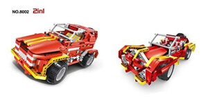 [RDY] [��������] ���J�j�J���}�X�^�[ R/C �u���b�N�J�[�Y 2in1 �I�����W�W�[�v [�y�V�C�O�ʔ�] | Mechanical Master R/C Block Cars 2-in-1 Orange Jeep