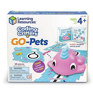 [RDY] [] Learning Resources Coding Critters Go Pets Dipper the Narwhal - 14 Pieces, Boys and Girls Ages 4+ Coding Toys for Kids, STEM Toys [yVCOʔ] | Learning Resources Coding Critters Go Pets Dipper the Narwhal - 14 Pieces, Boys