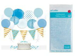 [RDY] [] WAY TO CELEBRATE! j̎q̃xr[V[̏tLbg 36 Ct [yVCOʔ] | Way to Celebrate! Boy Baby Shower Decorations Kit, 36 Ct