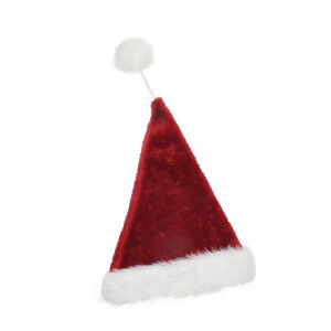 [] ԂƔ̃||T^jZbNXlpNX}XXqRXvANZT[ TCY [yVCOʔ] | Red and White Pom Pom Santa Unisex Adult Christmas Hat Costume Accessory - One Siz