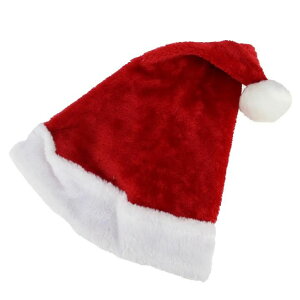 [RDY] [] ԂƔ̃T^N[X jZbNXȑl̃NX}XXqRX`[ANZT[ MTCY [yVCOʔ] | Red and White Santa Unisex Adult Christmas Hat Costume Accessory - Medium