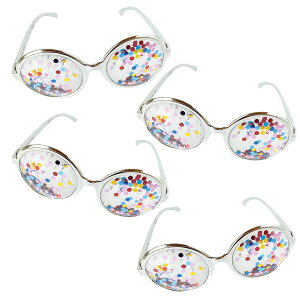 [RDY] [] Packed Party p[eB[VFCh Ob^[OX 4{Zbg [yVCOʔ] | Packed Party Party Shades Glitter Glasses 4-Pack