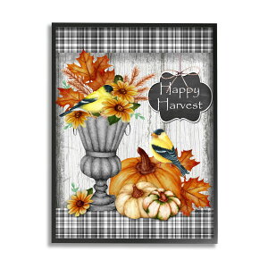 [RDY] [] Stupell Home D?cor YƍKȎn͓IȏH̒Ђ傤񍕊zfUC VF[n[gɂ [yVCOʔ] | Stupell Home D?cor Industries Happy Harvest Charming Autumn Birds and Gourd