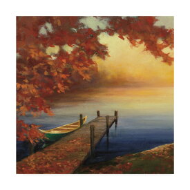 [RDY] [送料無料] Trademark Fine Art Julia Purintonによる「Autumn Glow III」キャンバスアート [楽天海外通販] | Trademark Fine Art 'Autumn Glow III' Canvas Art by Julia Purinton