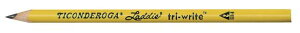 [RDY] [] Ticonderoga Laddie TriWrite OpM SȂ , CG[, 36{ [yVCOʔ] | Ticonderoga Laddie TriWrite Triangular Pencil without Eraser, Yellow, Pack of 36