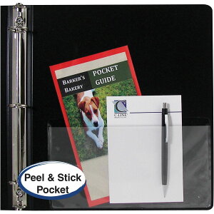 [RDY] [] C-Line s[XeBbNAhIt@CO|PbgA25C`A11 x 8 1/2A10/pbN [yVCOʔ] | C-Line Peel  Stick Add-On Filing Pockets, 25", 11 x 8 1/2, 10/Pack