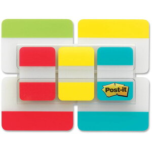[RDY] [] Post-it ^uo[pbNAFA\[gA1C`2C`TCYA114/pbN [yVCOʔ] | Post-it Tabs Value Pack, Assorted Primary Colors, 1 in. and 2 in. Sizes, 114 Tabs/Pack