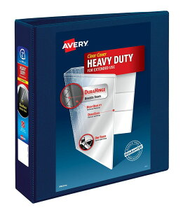 [RDY] [] Avery r[oC_[AA2C`A΂߃OA^b`A530 (79392) [yVCOʔ] | Avery Heavy Duty View Binder, Blue, 2-Inch, Slant Ring, One-Touch, 530 Sheets (79392)