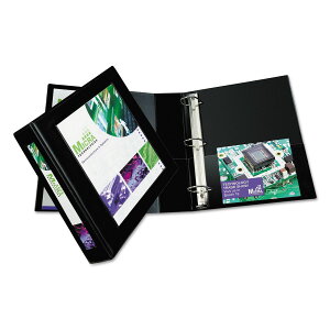 [] Avery t[hEr[Ewr[f[eBEoC_[ 3OAe2C`A11x8.5AubN [yVCOʔ] | Avery Framed View Heavy-Duty Binders, 3 Rings, 2" Capacity, 11x8.5, Black