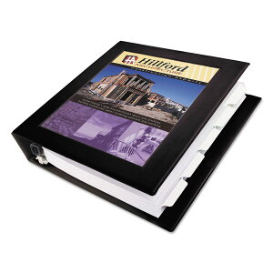 [] Avery t[hEr[Ewr[f[eBEoC_[ 3OA1.5C`eʁA11x8.5AubN [yVCOʔ] | Avery Framed View Heavy-Duty Binders, 3 Rings, 1.5" Capacity, 11x8.5, Black