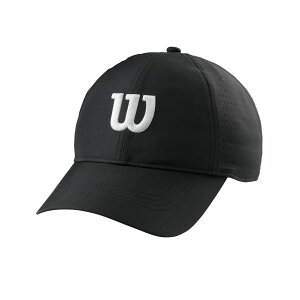 [RDY] [] Wilson EgCgEA_gEAWX^uEejXEX|[cLbv/nbgAubN [yVCOʔ] | Wilson Ultralight Adult Adjustable Tennis Sport Cap/Hat, Black