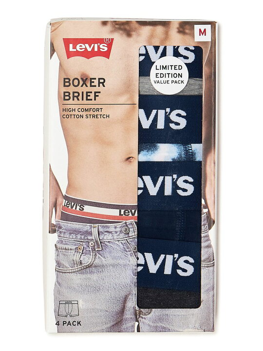 2655円 最大53%オフ! 送料無料 Levi's 4-Pack Adult Mens Cotton Stretch Boxer Briefs S-XL Sizes 海外通販 Levi’s 2655円 最大53%オフ! 送料無料 Levi's 4-Pack Adult Mens Cotton Stretch Boxer Briefs S-XL Sizes 海外通販 Levi’s