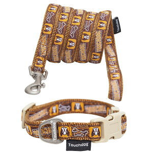 [RDY] [��������] Touchdog �L�����o�[�v�f�U�C�i�[�h�J�t�@�b�V�����y�b�g�h�b�O���[�V���Ǝ�ւ̑g�ݍ��킹 [�y�V�C�O�ʔ�] | Touchdog 'Caliber' Designer Embroidered Fashion Pet Dog Leash And Collar Combination