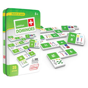 [RDY] [��������] �����Z�h�~�m�}�b�`�����[�j���O����w�K�Q�[��5�Έȏ�p �ɂ�� Junior Learning [�y�V�C�O�ʔ�] | Addition Dominoes Match  Learn Educational Learning Game for Ages 5+, by Junior Learning