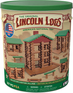 [] Lincoln Logs - RN^[YEGfBVEBbW - 327I[EEbhEs[X - RNeBuEeB [yVCOʔ] | LINCOLN LOGS - Collector's Edition Village - 327 All Wood