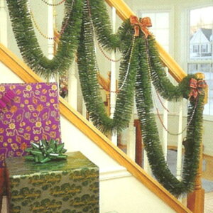 [RDY] [��������] Northlight 50�t�B�[�g�Ɩ��Ȃ��l�H�O���[���}�E���e���p�C���̃N���X�}�X�K�[�����h [�y�V�C�O�ʔ�] | Northlight 50 ft. Unlit Artificial Green Mountain Pine Christmas Garland