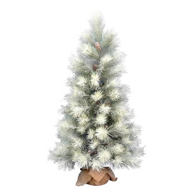 [RDY] [送料無料] Vickerman 48インチノーフォークつや消し松の人工クリスマスツリー、点灯していない [楽天海外通販] | Vickerman 48" Norfolk Frosted Pine Artificial Christmas Tree, Unlit