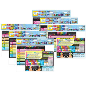 [RDY] [��������] Ashley Productions Smart Poly Learning Mat, Keyboard Basics  Internet Safety, 6 Count. [�y�V�C�O�ʔ�] | Ashley Productions Smart Poly Learning Mat, Keyboard Basics  Internet Safety, 6 Count