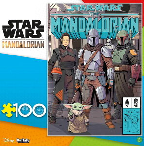 [RDY] [] Buffalo Games X^[EEH[Y }_A 100s[X C^[bNEWO\[pY [yVCOʔ] | Buffalo Games 100-Piece Star Wars Mandalorian Interlocking Jigsaw Puzzle