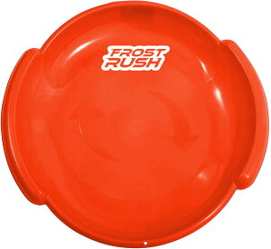 [RDY] [] Machrus Frost Rush qƑl̂߂̉KȃnhtXpCႻ - 24"-IW [yVCOʔ] | Machrus Frost Rush Spiral Snow Sled with Comfortable Handles for Kids and Adults - 24"-Orange