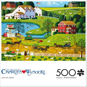 [RDY] [] Buffalo Games 500s[X `[YEC\bL[ W[EqEt@[Y C^[bLOEWO\[pY [yVCOʔ] | Buffalo Games 500-Piece Charles Wysocki Jolly Hill Far