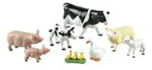 [RDY] [] Learning Resources W{Et@[EAj}Y}}ƐԂ 8Zbg [yVCOʔ] | Learning Resources Jumbo Farm Animals: Mommas and Babies, Set of 8